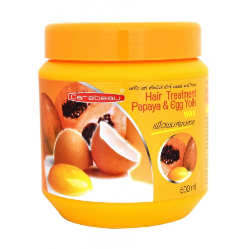Маска для волос "Папайя и яичный желток" Carebeau, 500 мл