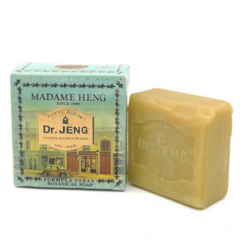 Дерматологическое травяное мыло для лица и тела "Формула доктора Дженга" Madame Heng, 150 гр.