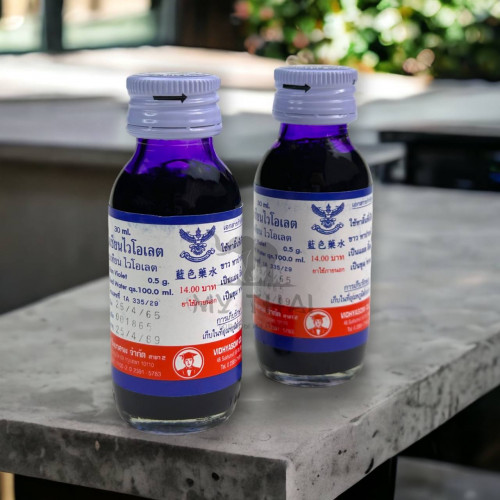 Тайская зеленка Генциановый фиолетовый раствор антисептик при первой помощи, 30 мл.